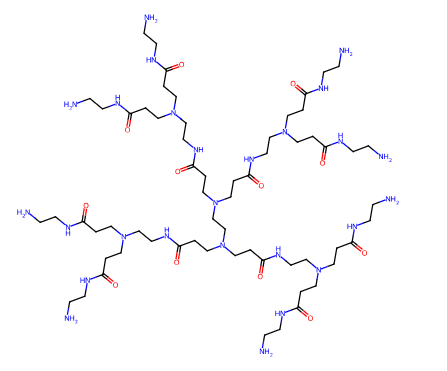  树状大分子的聚酰胺基胺 G1.0