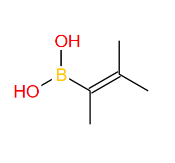 870777-16-5；3-甲基-2-丁烯-2-基硼酸；3-METHYL-2-BUTEN-2-YLBORONIC &