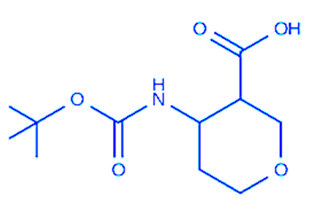 4-(tert-butoxycarbonylamino)tetrahydropyran-3-carboxylic acid