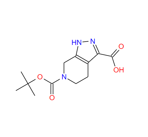 6H-吡唑[3,4-C]1,4,5,7-四氢吡啶-3,6-羧酸 6-(1,1-二甲基乙基) 酯