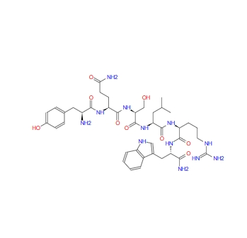 H-Tyr-Gln-Ser-Leu-Arg-Trp-NH2 328074-18-6