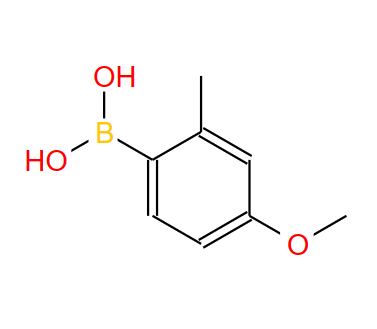 208399-66-0；4-甲氧基-2-甲基苯硼酸；4-METHOXY-2-METHYLPHENYLBORONIC ACID