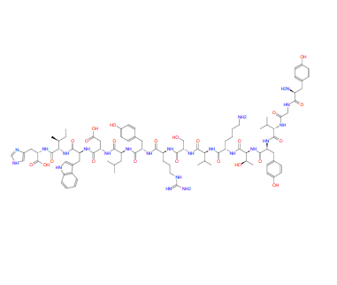 146340-20-7；TYR-GLY-VAL-TYR-THR-LYS-VAL-SER-ARG-TYR-LEU-ASP-TRP-ILE-HIS；ACTIVATED PROTEIN C (390-404) (HUMAN)