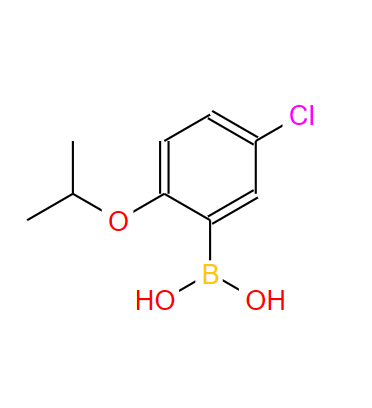 352534-87-3；5-氯-2-异丙氧基苯基硼酸；5-CHLORO-2-ISOPROPOXYPHENYLBORONIC ACID