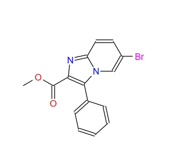 6-溴-3-苯基咪唑并[1,2-a]吡啶-2-羧酸甲酯 132525-01-0