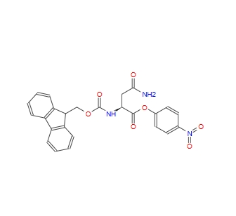 (S)-4-硝基苯基 2-((((9H-芴-9-基)甲氧基)羰基)氨基)-4-氨基-4-氧代丁酸酯 71989-17-8