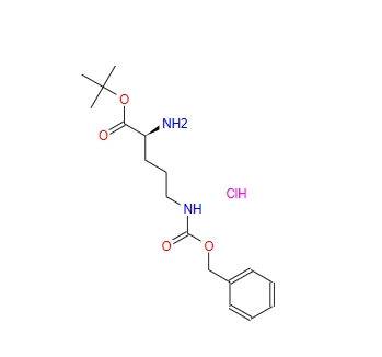 (S)-2-氨基-5-(((苄氧基)羰基)氨基)戊酸叔丁酯盐酸盐 161234-80-6