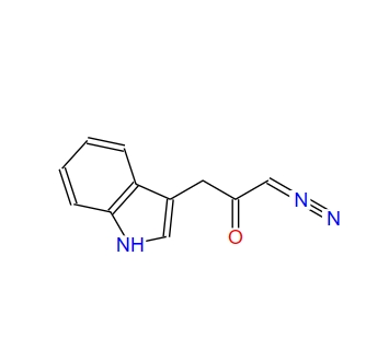 1-diazo-3-(indol-3-yl)propan-2-one 150649-16-4