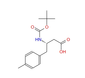 (S)-3-((叔丁氧基羰基)氨基)-4-(对甲苯基)丁酸 270062-96-9