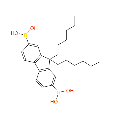 203927-98-4;9,9-二己基芴-2,7-二硼酸二(1,3-丙二醇)酯;9 9-DIHEXYLFLUORENE-2 7-DIBORONIC ACID