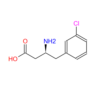 270596-38-8；(S)-3-氨基-4-(3-氯苯基)-丁酸盐酸盐；(S)-3-AMINO-4-(3-CHLOROPHENYL)BUTANOIC ACID HYDROCHLORIDE