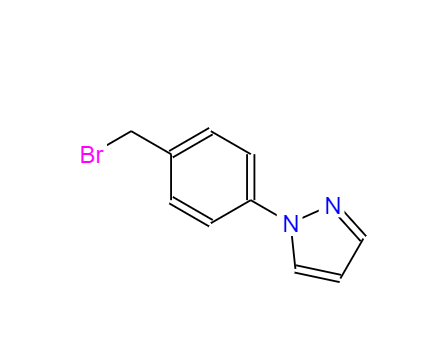 1-ó4-(溴甲基)苯-1H-吡唑