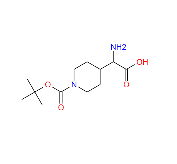 2-氨基-2-(1-BOC-4-哌啶基)乙酸