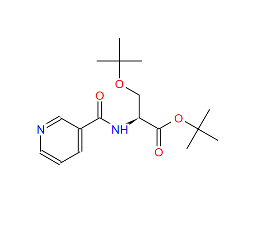 L-Serine, O-(1,1-dimethylethyl)-N-(3-pyridinylcarbonyl)-, 1,1-dimethylethyl ester