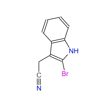 (2-bromo-1H-indol-3-yl)-acetonitrile 106050-92-4