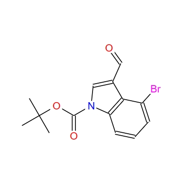 4-溴-3-甲酰基吲哚-1-羧酸叔丁酯 303041-88-5