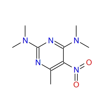 6,N2,N2,N4,N4-pentamethyl-5-nitro-pyrimidine-2,4-diyldiamine 94320-77-1