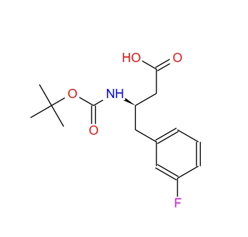 Boc-R-3-氨基-4-(3-氟苯基)-丁酸 331763-66-7