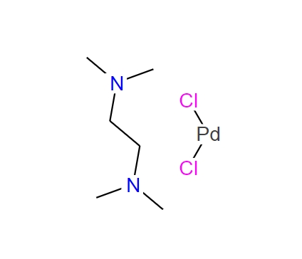 14267-08-4；二氯(N,N,N',N'-四甲基乙二胺)钯