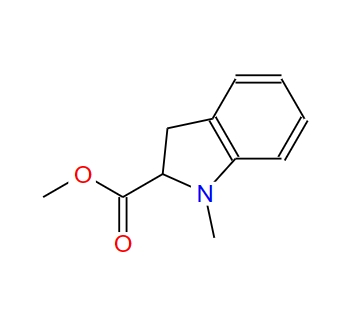 methyl 1-methyl-2,3-dihydro-1H-indole-2-carboxylate 76182-48-4