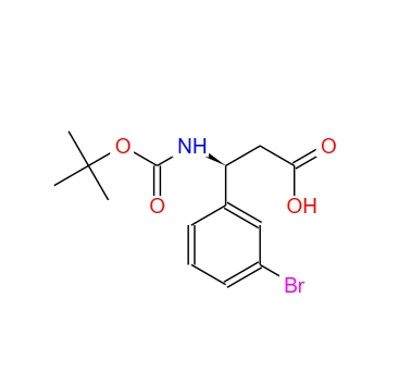 Boc-(S)-3-氨基-3-(3-溴苯基)-丙酸 500770-76-3