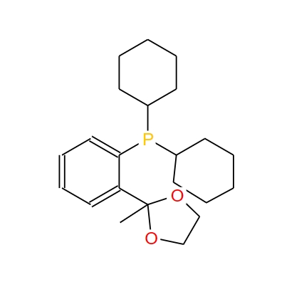 2′-(二环己基膦)苯乙酮缩乙二醇 221187-50-4