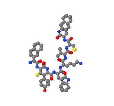 (D-2-Nal5,Cys6·11,Tyr7,D-Trp8,Val10,2-Nal12)-Somatostatin-14 (5-12) amide 111857-96-6