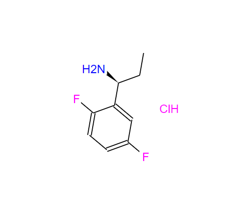 1391431-90-5 (S)-1-(2,5-二氟苯基)丙-1-胺盐酸盐