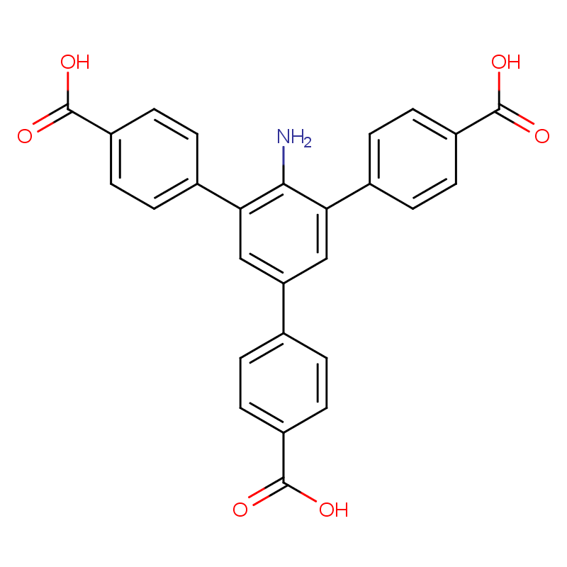 2′-氨基- 5′- ( 4 -羧基苯基) - [ 1,1′: 3′,1″-三联苯基] - 4,4″-二羧酸