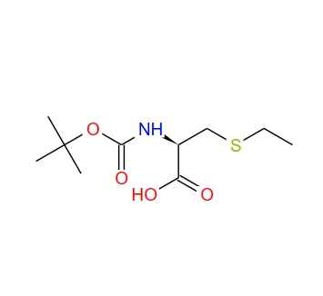 N-(叔丁氧羰基)-S-乙基-L-半胱氨酸 16947-82-3