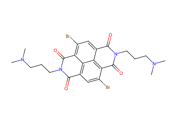 4,9-二溴-2,7-双(3-(二甲氨基丙基)苯并[LMN][3,8]菲咯林-1,3,6,8(2H,7H)-四酮