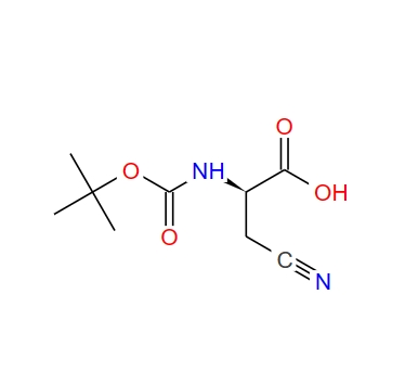 (2R)-2-{[(tert-butoxy)carbonyl]amino}-3-cyanopropanoic acid 184685-17-4