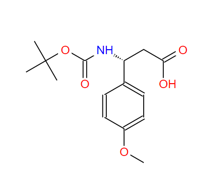 500788-87-4 Boc-D-3-氨基-3-(4-甲氧基苯基)丙酸