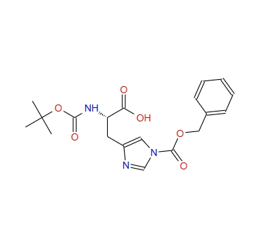 N-叔丁氧羰基-N'-苄氧羰基-L-组氨酸 50305-43-6