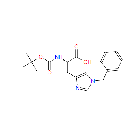 65717-64-8 N-Boc-1-苯甲基-D-组氨酸