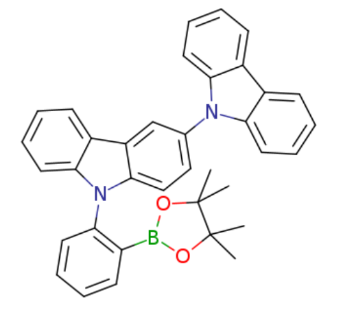 2377677-05-7；9-（2-（4,4,5,5-四甲基-1,3,2-二恶硼环戊-2-基）苯基）-9H-3,9'-二咔唑