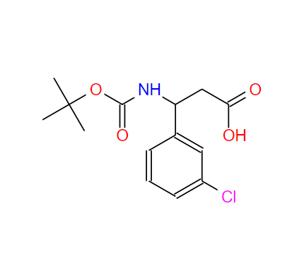 284493-67-0 Boc-DL-3-氨基-3-(3-氯苯基)丙酸