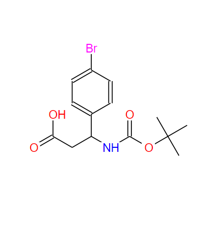 282524-86-1 Boc-DL-3-氨基-3-(4-溴苯基)丙酸