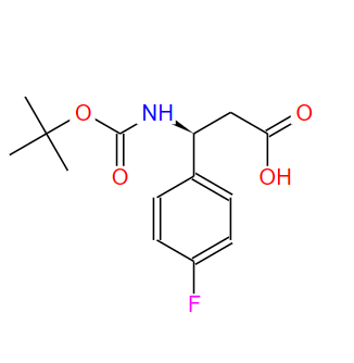 479064-88-5;BOC-(S)-3-氨基-3-(4-氟苯基)-丙酸;BOC-(S)-3-AMINO-3-(4-FLUORO-PHENYL)-PROPIONIC ACID