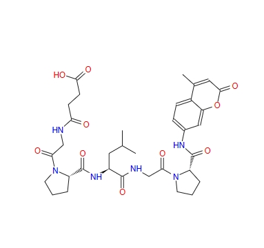 Suc-Gly-Pro-Leu-Gly-Pro-AMC 72698-36-3