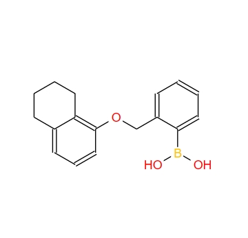 2-[(1′,2′,3′,4′-四氢-5-萘氧基)甲基]苯硼酸 849062-10-8