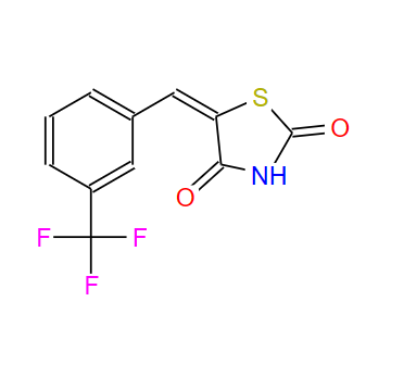 438190-29-5;(5Z)-5-[[3-(TRIFLUOROMETHYL)PHENYL]METHYLENE]-2,4-THIAZOLIDINEDIONE