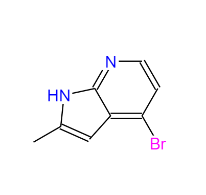 4-溴-2-甲基-1H-吡咯并[2,3-B]吡啶