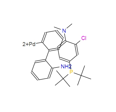 2169976-34-3；氯[(4-(N,N-二甲氨基)苯基]二叔丁基膦(2-氨基-1,1'-联苯-2-基)钯(II)