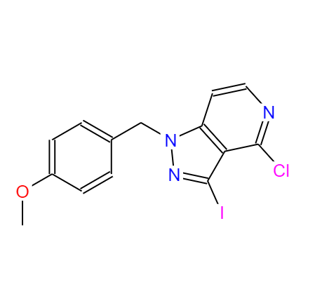 4-氯-3-碘-1-(4-甲氧基)-1H-吡唑并[4,3-C]吡啶