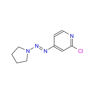 2-chloro-4-[(pyrrolidin-1-yl)diazenyl]pyridine 956384-81-9