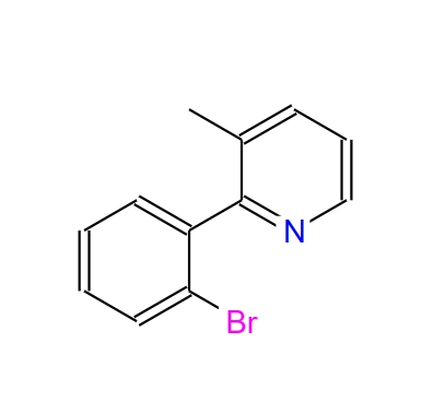 2-(2-Bromophenyl)-3-methylpyridine 898554-75-1