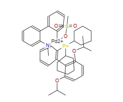 1599466-85-9；甲烷磺酸(2-二环己基膦基-2',4',6'-三-异丙基-1,1'-联苯基)(2'-氨基-1,1'-联苯-2-基)钯(II)