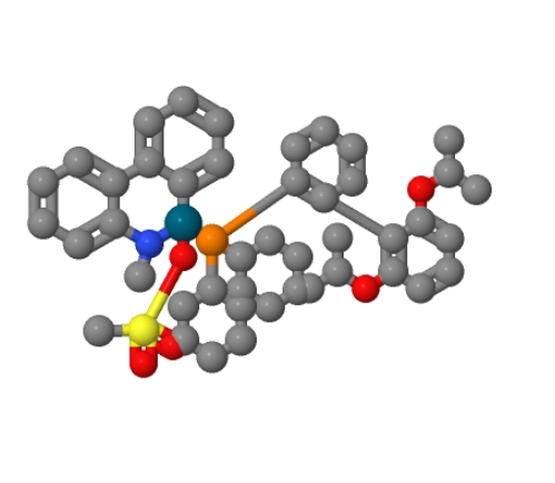 1599466-85-9；甲烷磺酸(2-二环己基膦基-2',4',6'-三-异丙基-1,1'-联苯基)(2'-氨基-1,1'-联苯-2-基)钯(II)
