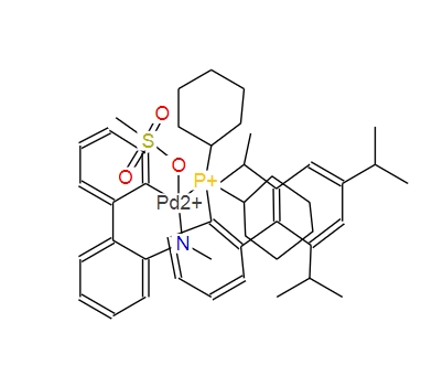 1599466-81-5；(SP-4-3)-[二环己基[2',4',6'-三(异丙基)[1,1'-联苯]-2-基]膦](甲烷磺酸)[2'-(甲基氨基)[1,1'-联苯]-2-基]钯